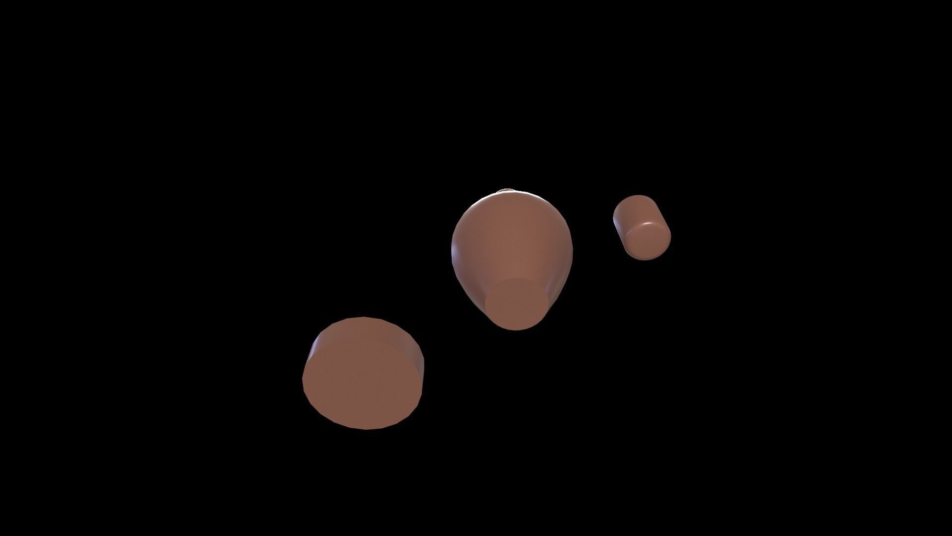 Jug Set bottle Low-poly 3D model_3