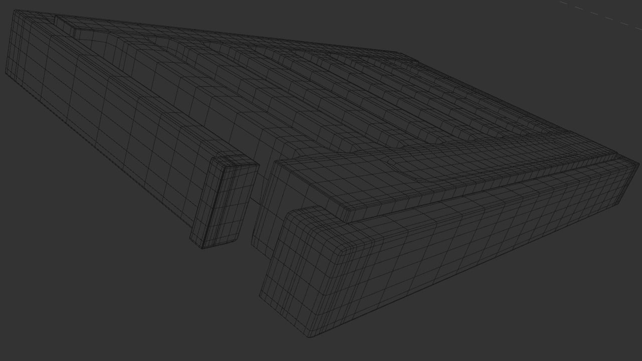 Street sewage water storm drain Low-poly 3D model_6