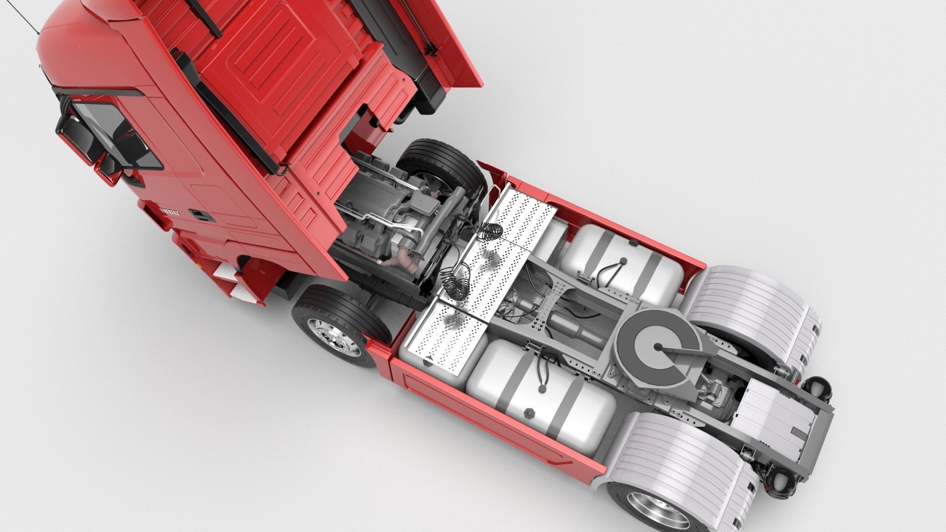 MercedesBenz-Actros 1860 3D model_9