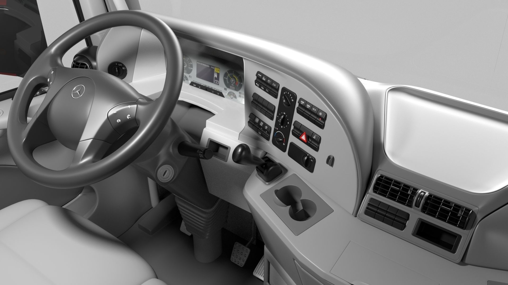 MercedesBenz-Actros 1860 3D model_14