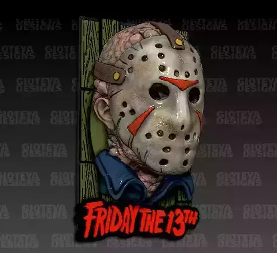 Friday The 13th Jason Voorhees Magnet