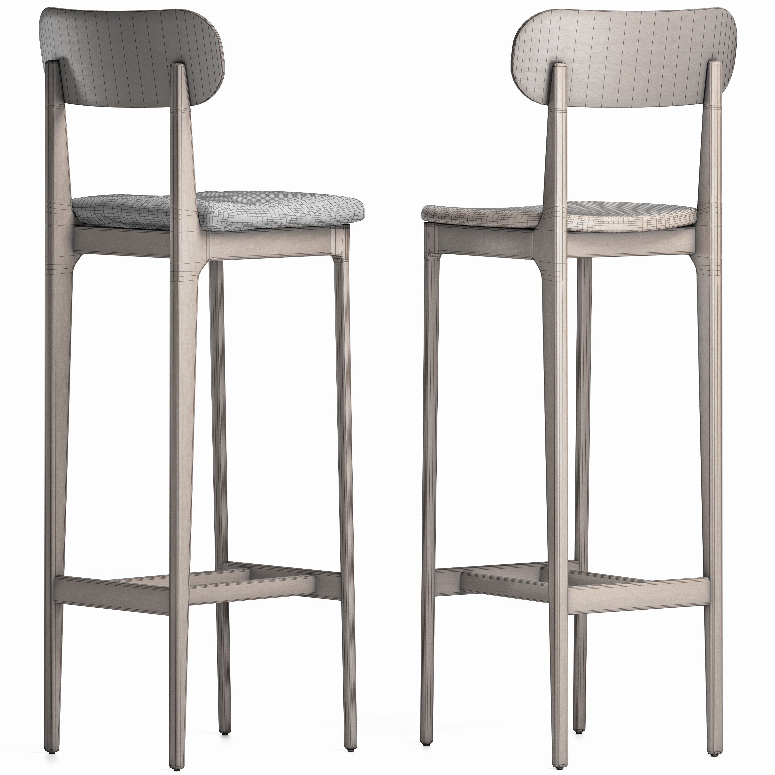 PLC Stool by Modus 3D model_3