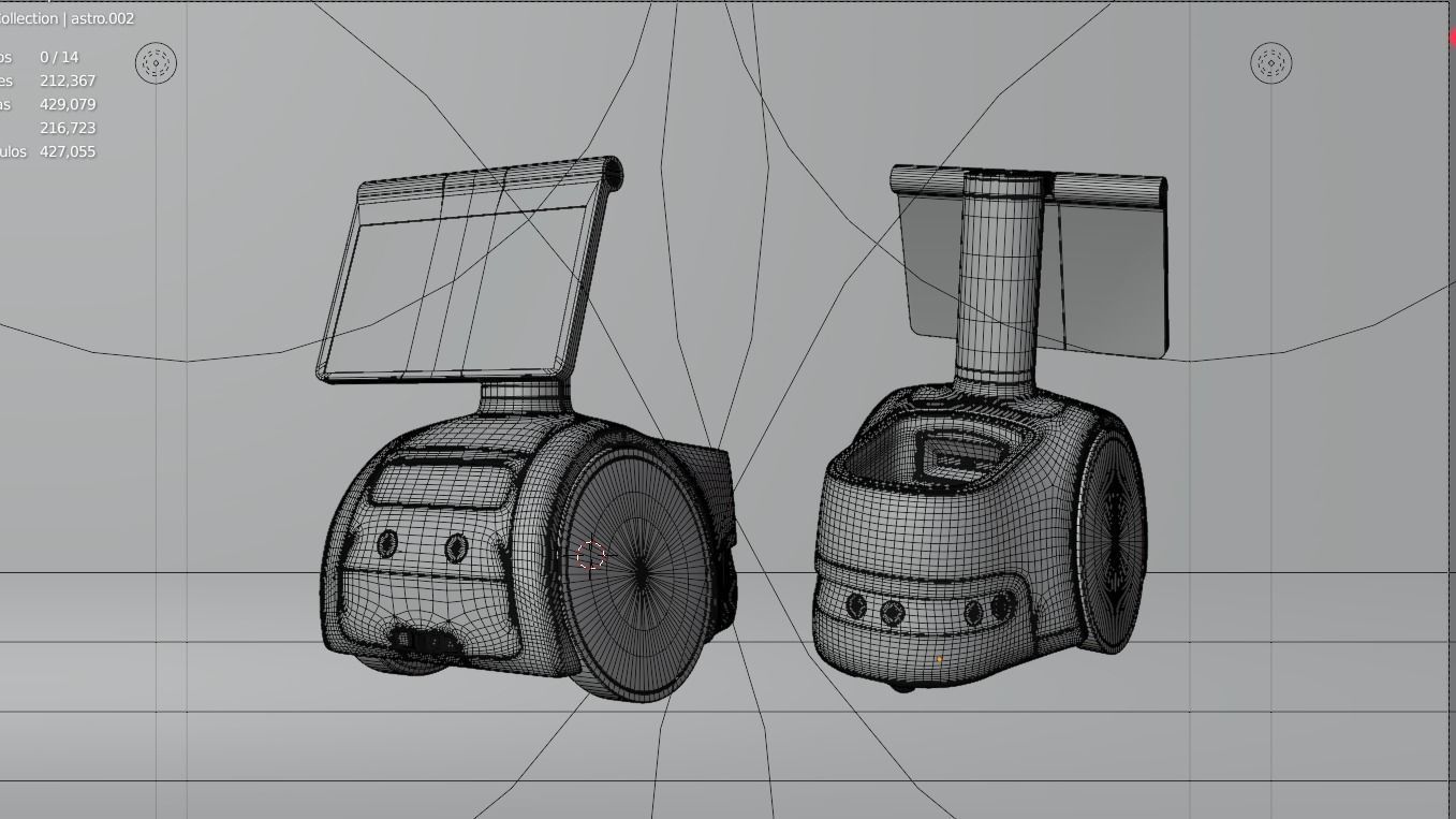 Amazon Astro Robot - Blender 3d 3D model_25