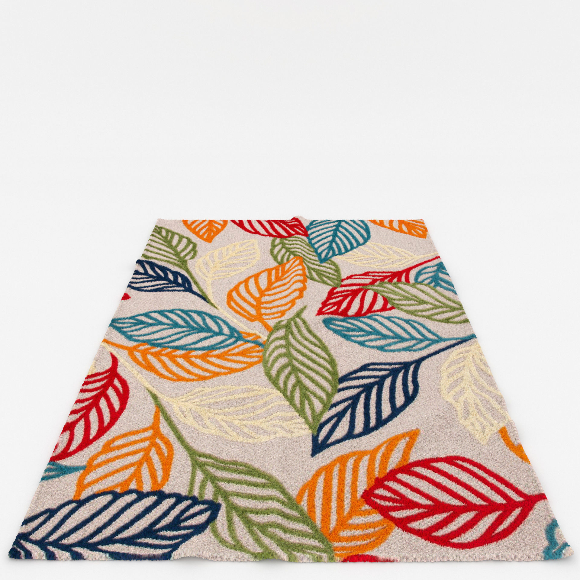 Rugs No 398 Low-poly 3D model_10