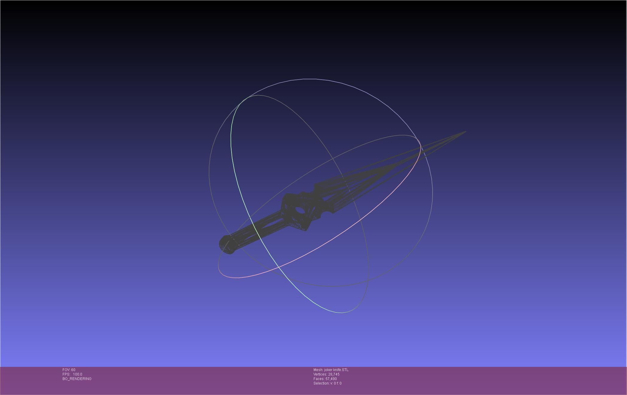 Persona 5 Joker Knife 3D print model_37