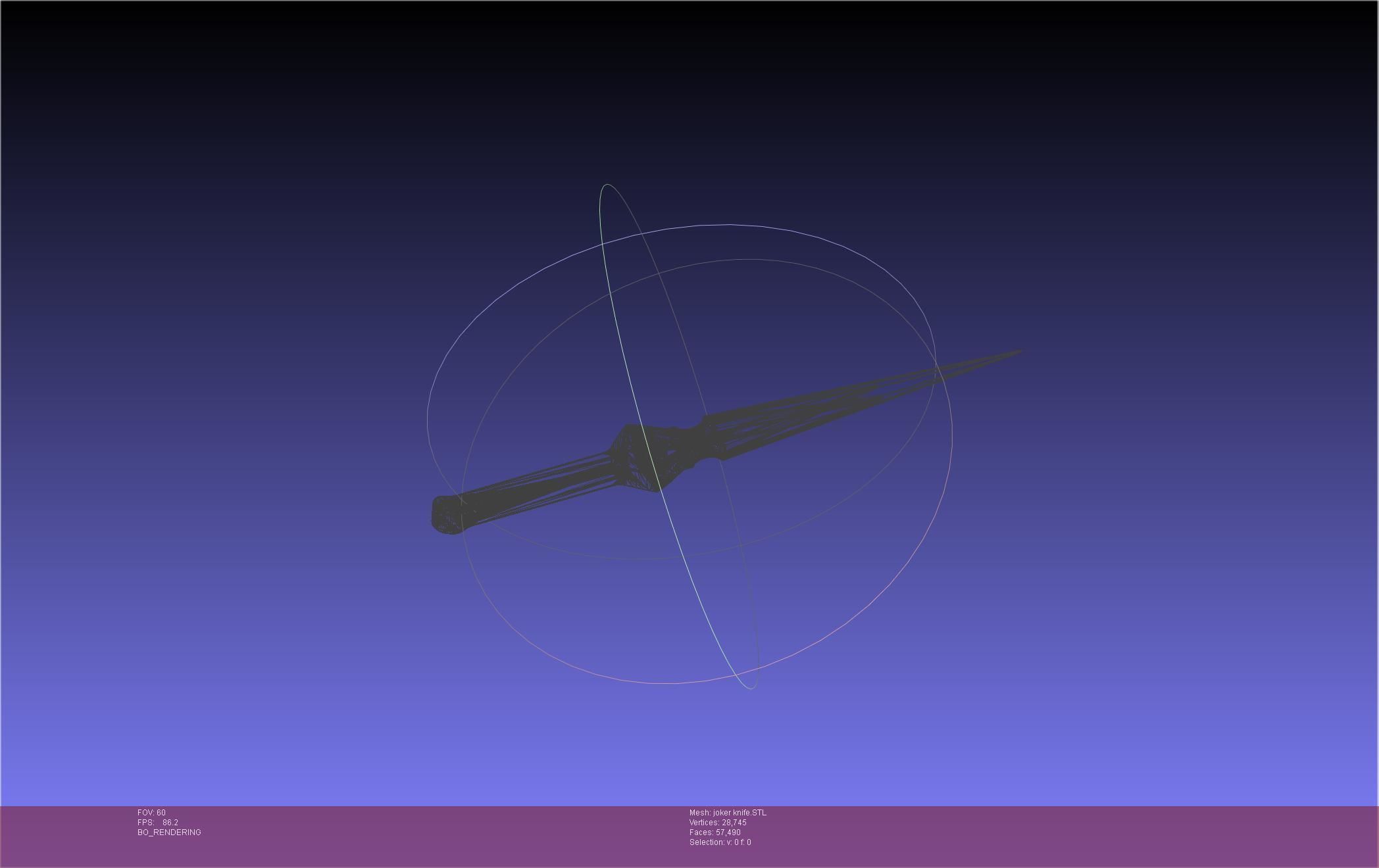 Persona 5 Joker Knife 3D print model_36