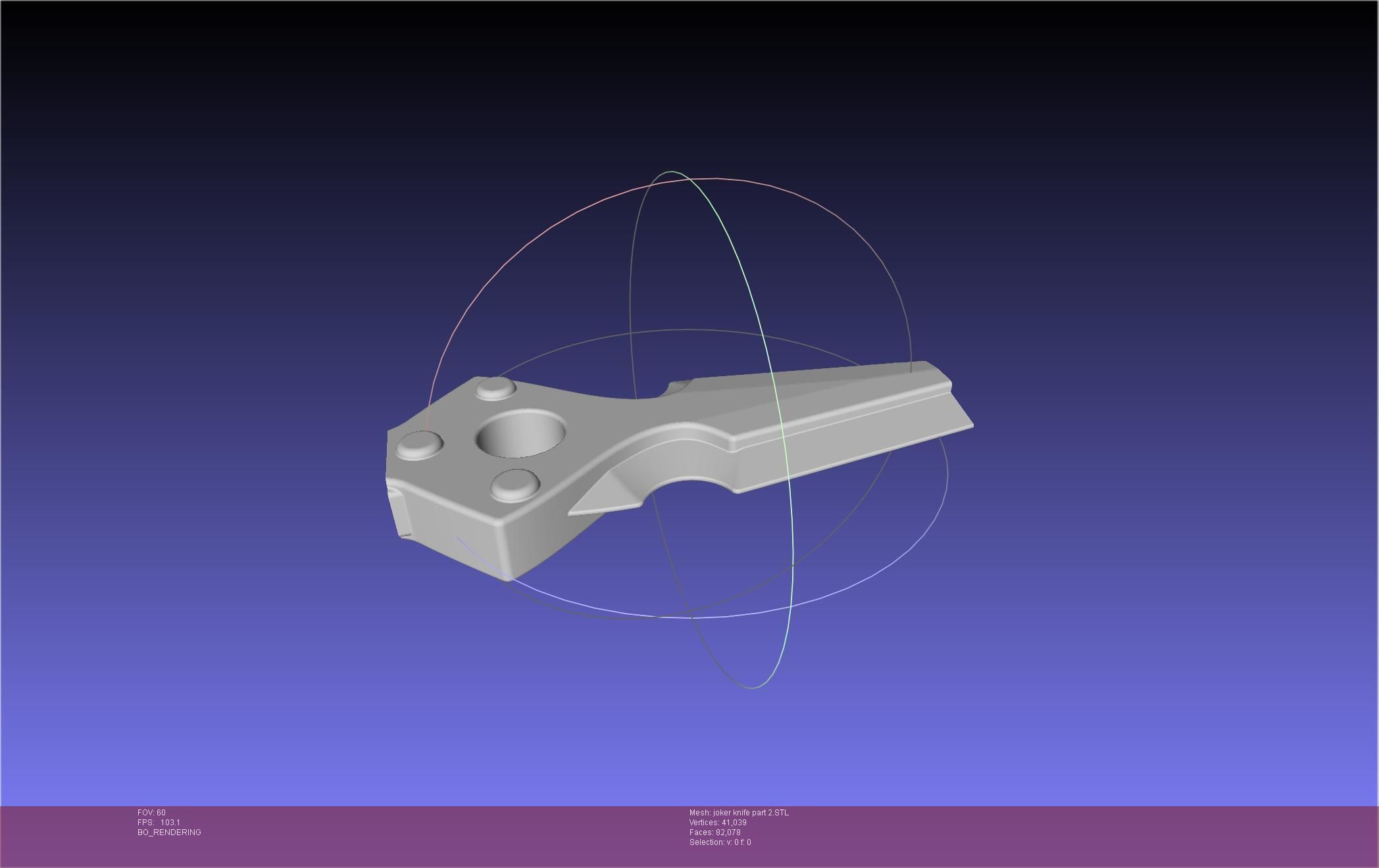 Persona 5 Joker Knife 3D print model_78