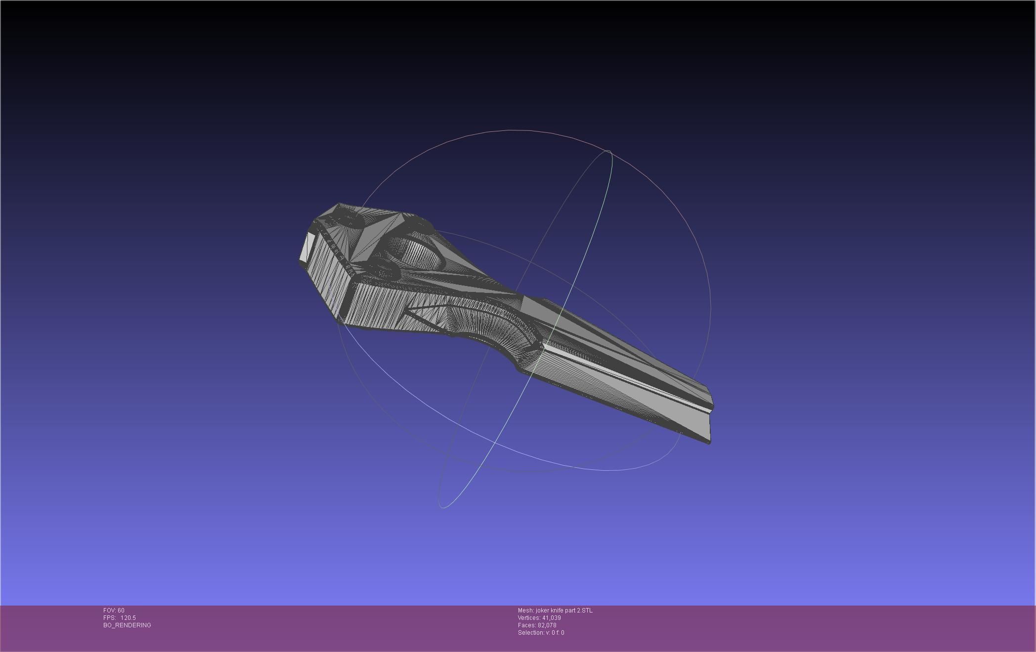 Persona 5 Joker Knife 3D print model_93