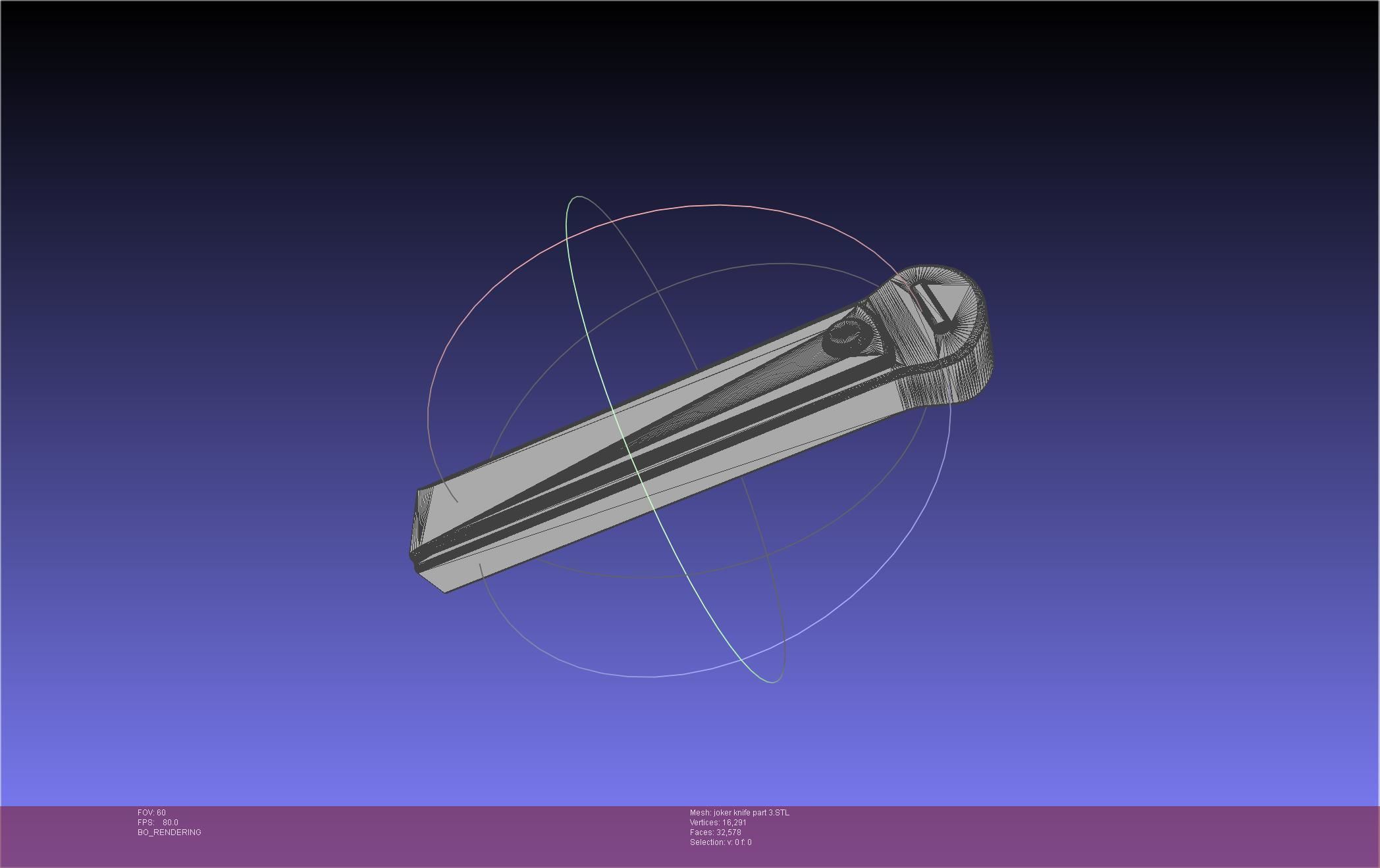 Persona 5 Joker Knife 3D print model_73