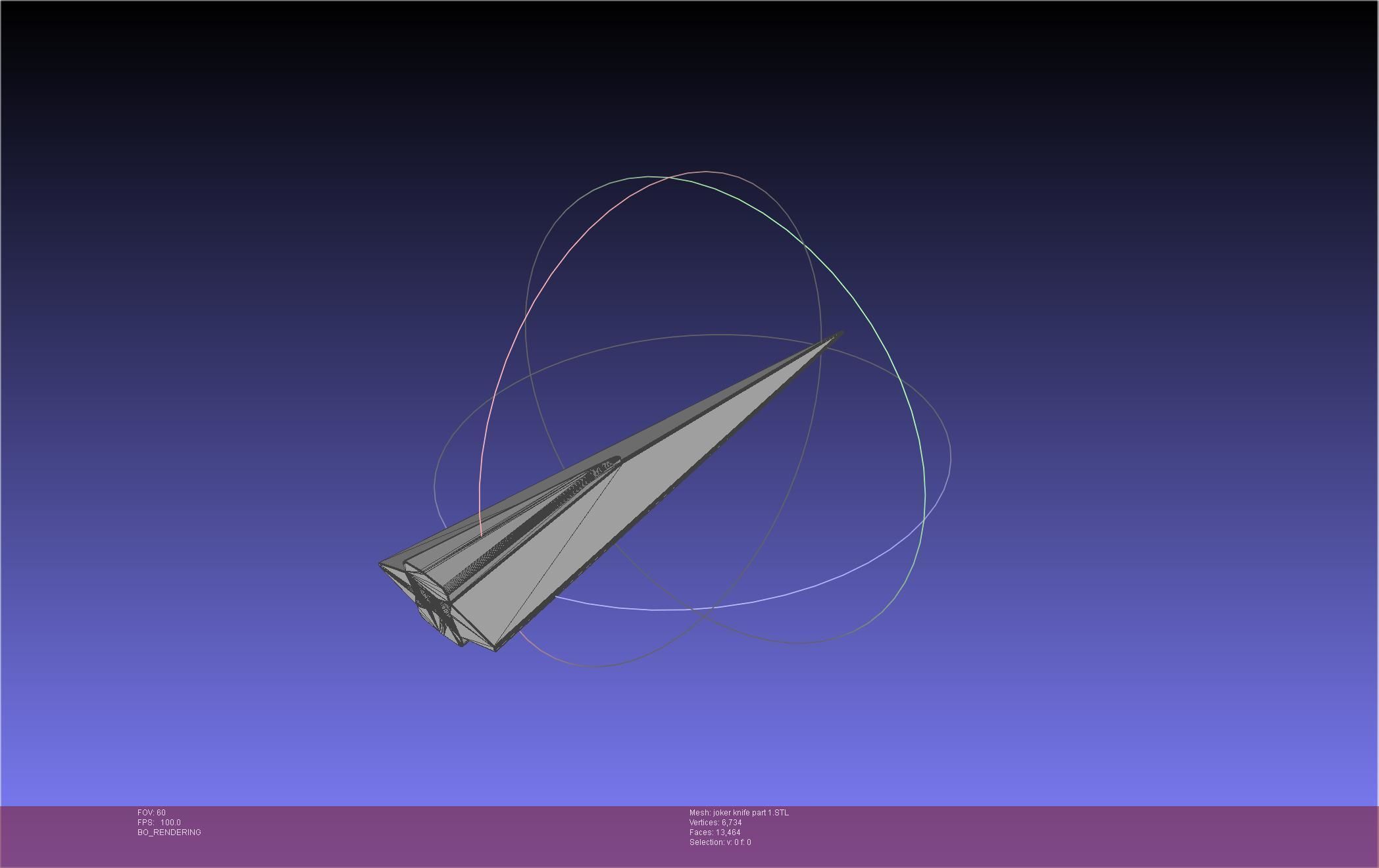 Persona 5 Joker Knife 3D print model_62