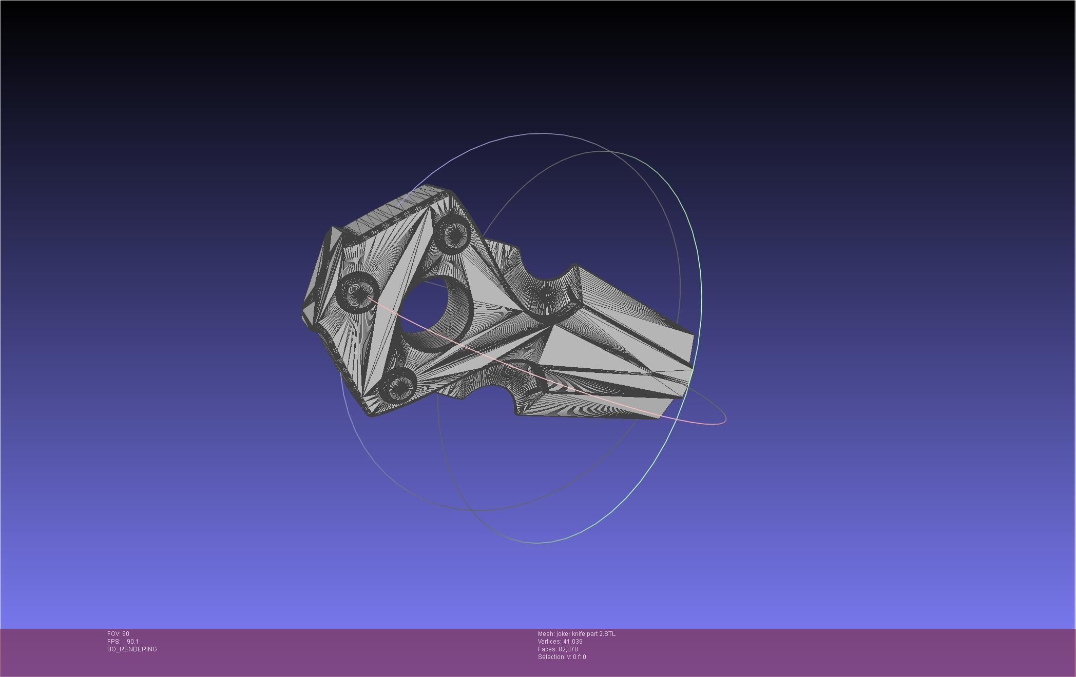 Persona 5 Joker Knife 3D print model_91