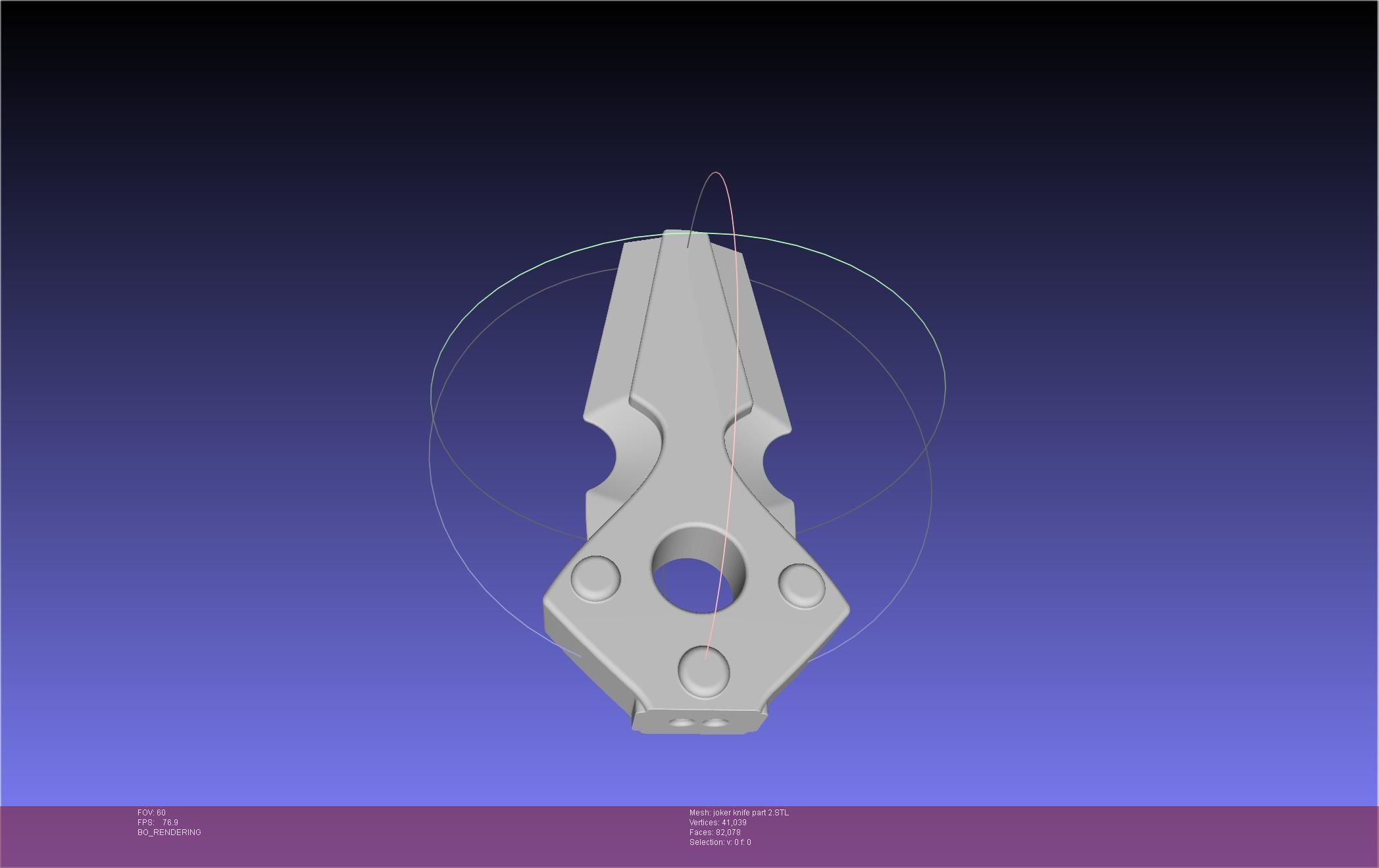 Persona 5 Joker Knife 3D print model_75