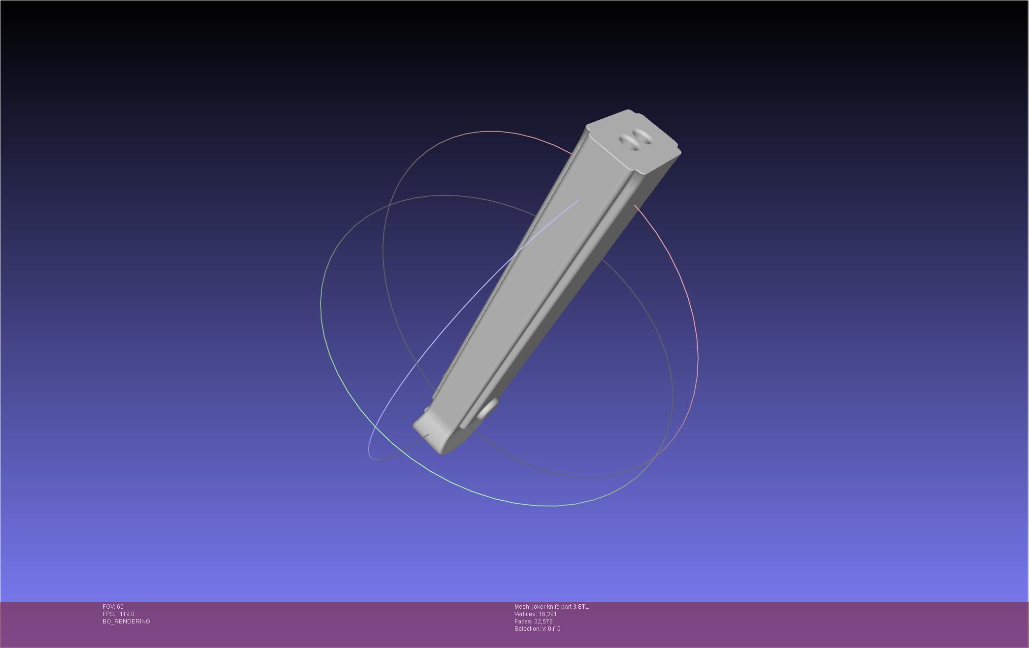 Persona 5 Joker Knife 3D print model_70