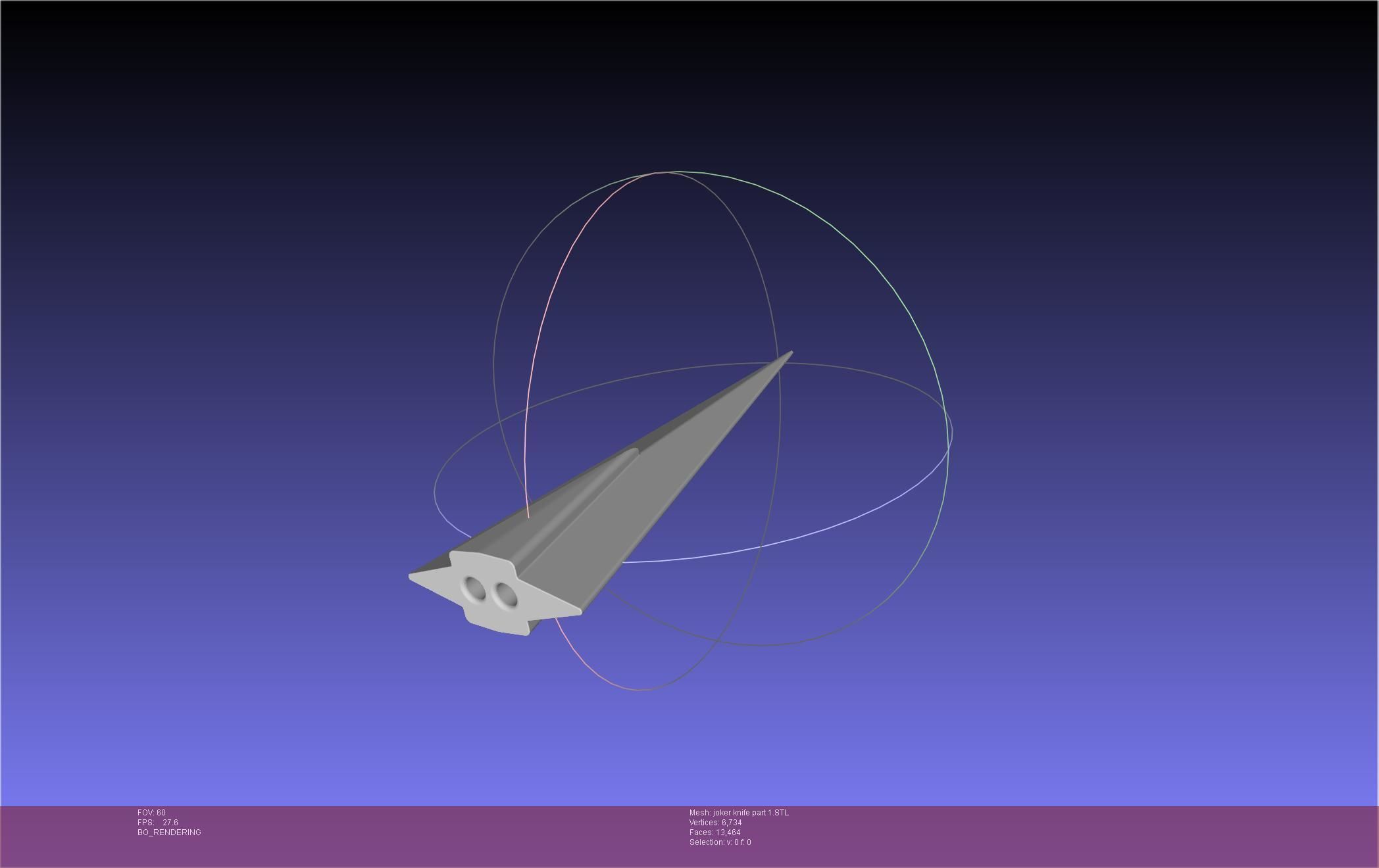 Persona 5 Joker Knife 3D print model_59