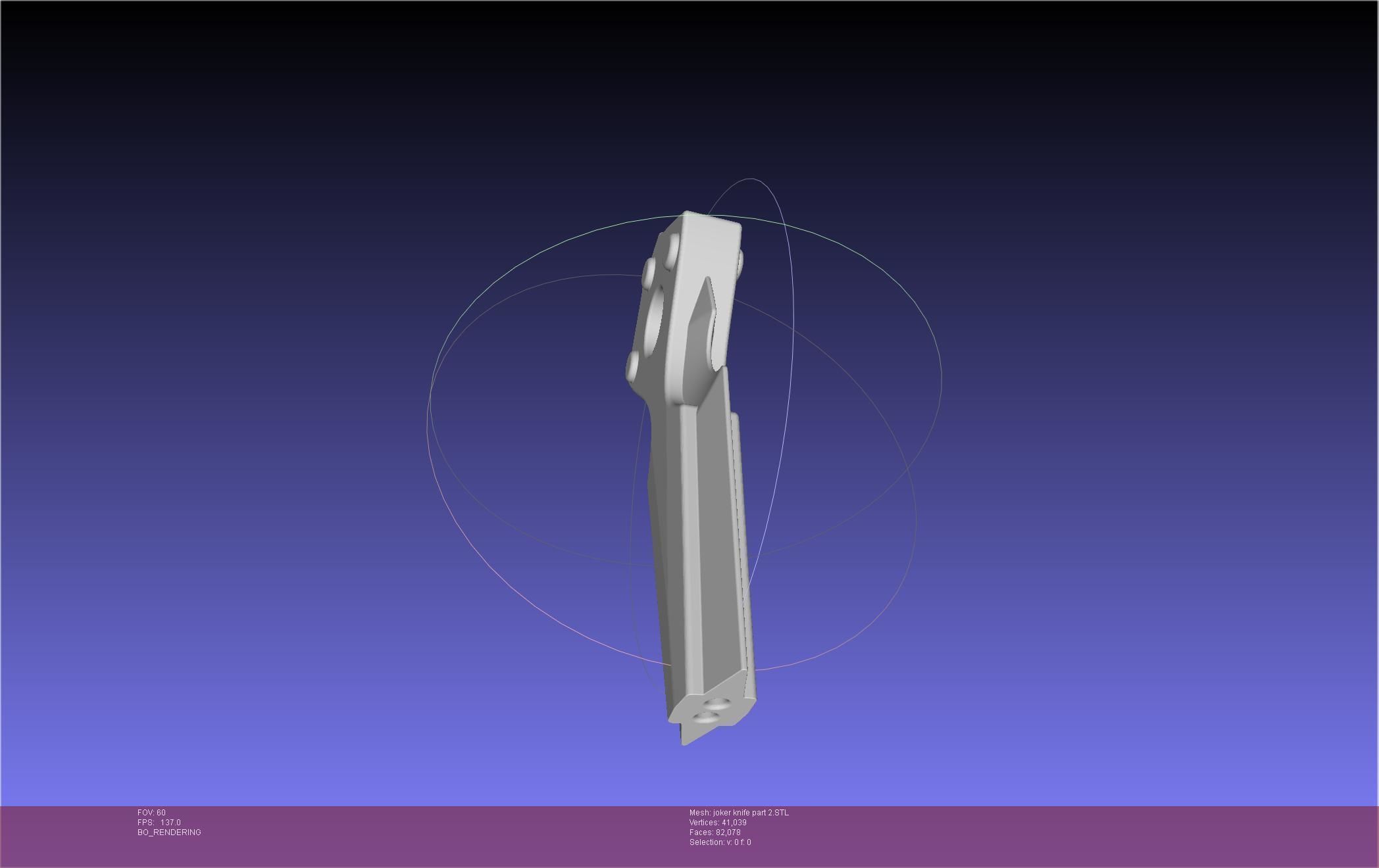 Persona 5 Joker Knife 3D print model_81