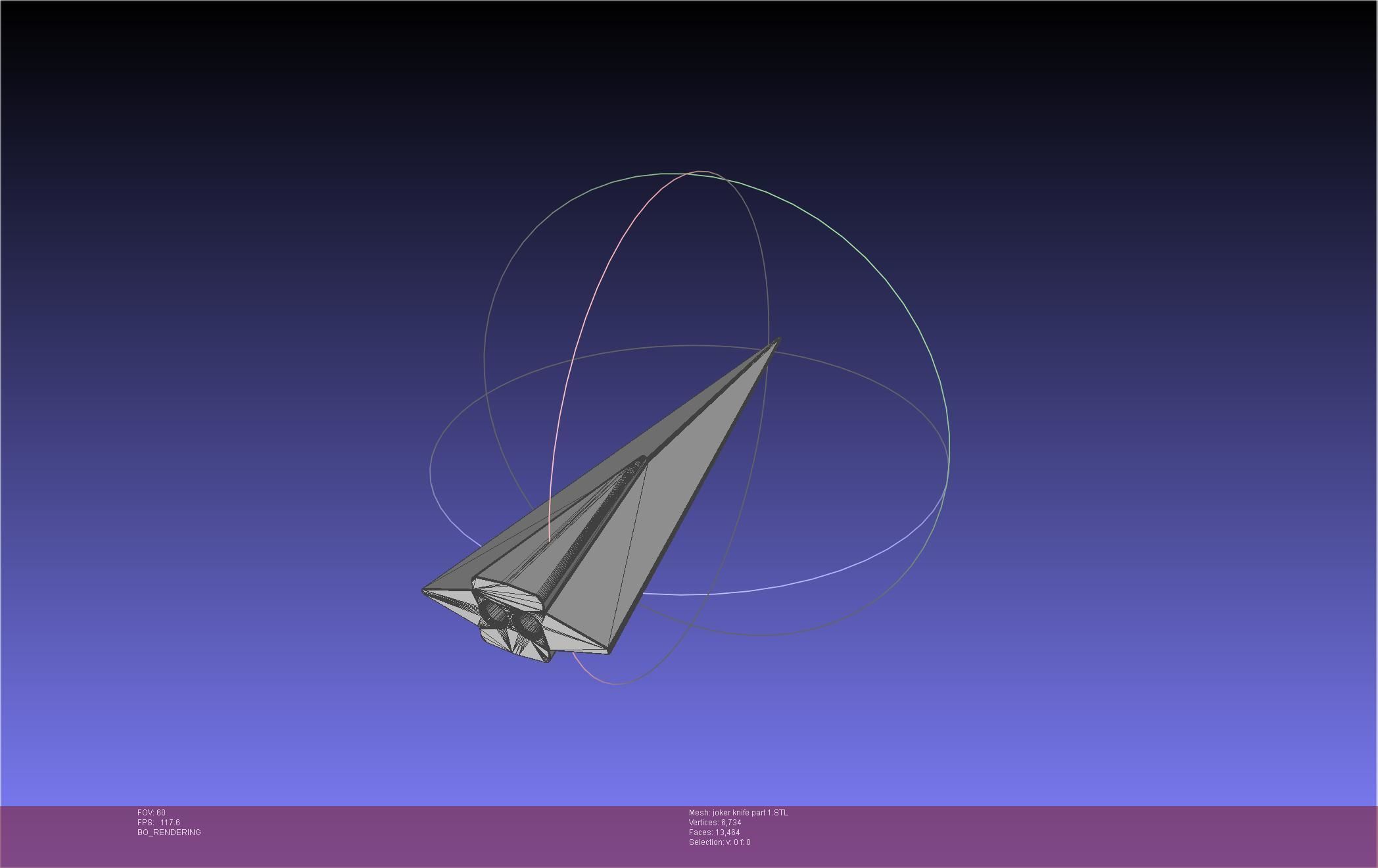 Persona 5 Joker Knife 3D print model_63