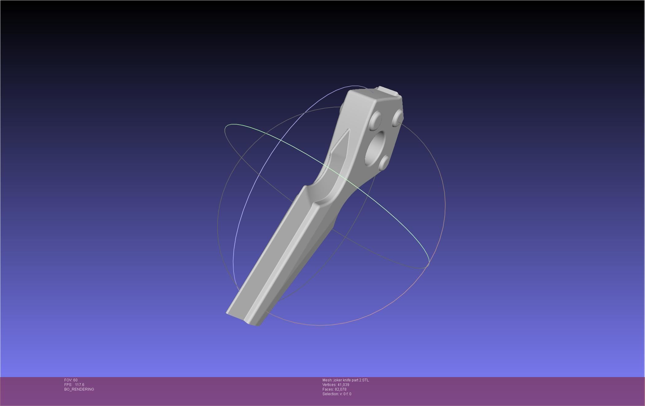 Persona 5 Joker Knife 3D print model_82