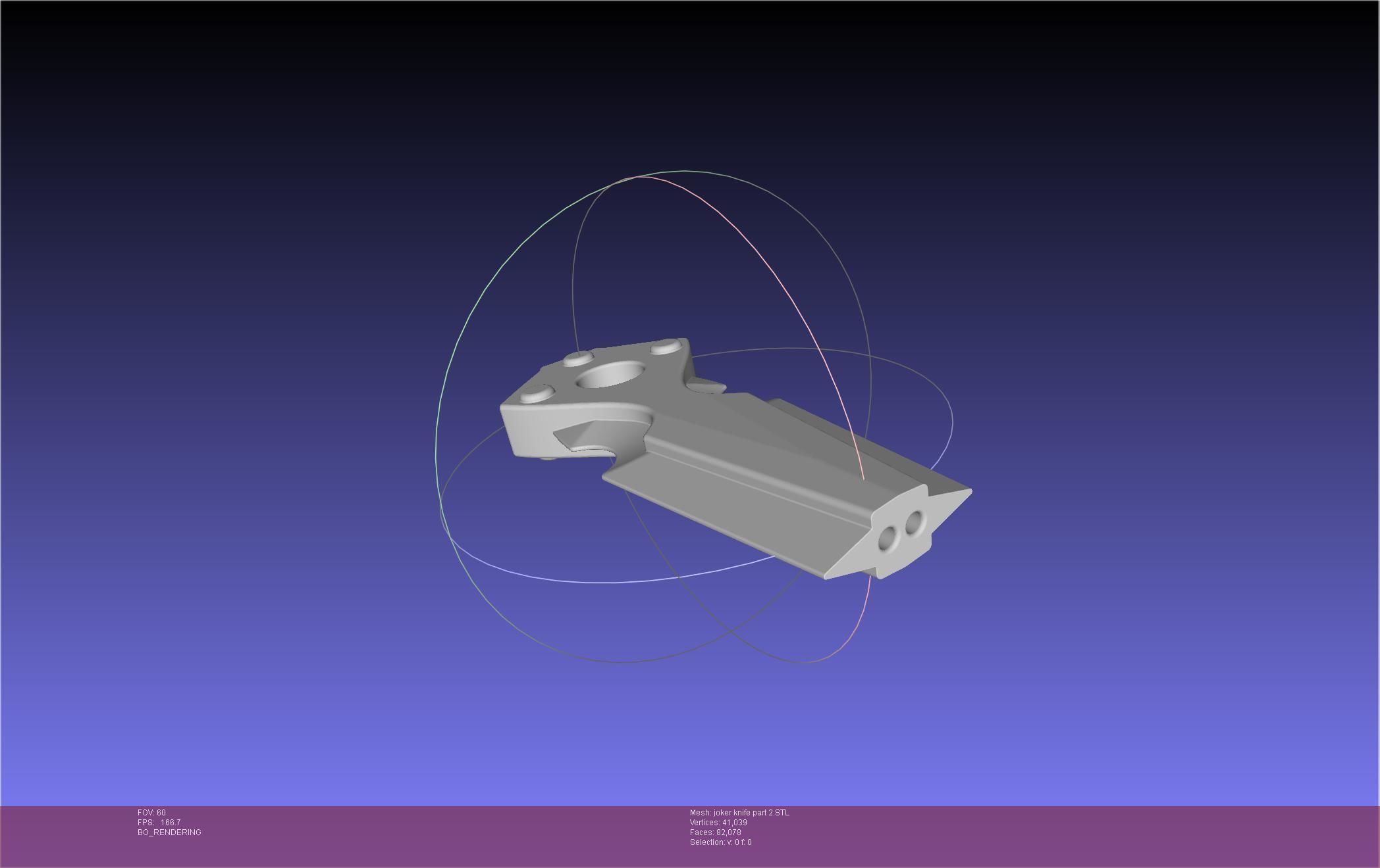 Persona 5 Joker Knife 3D print model_80