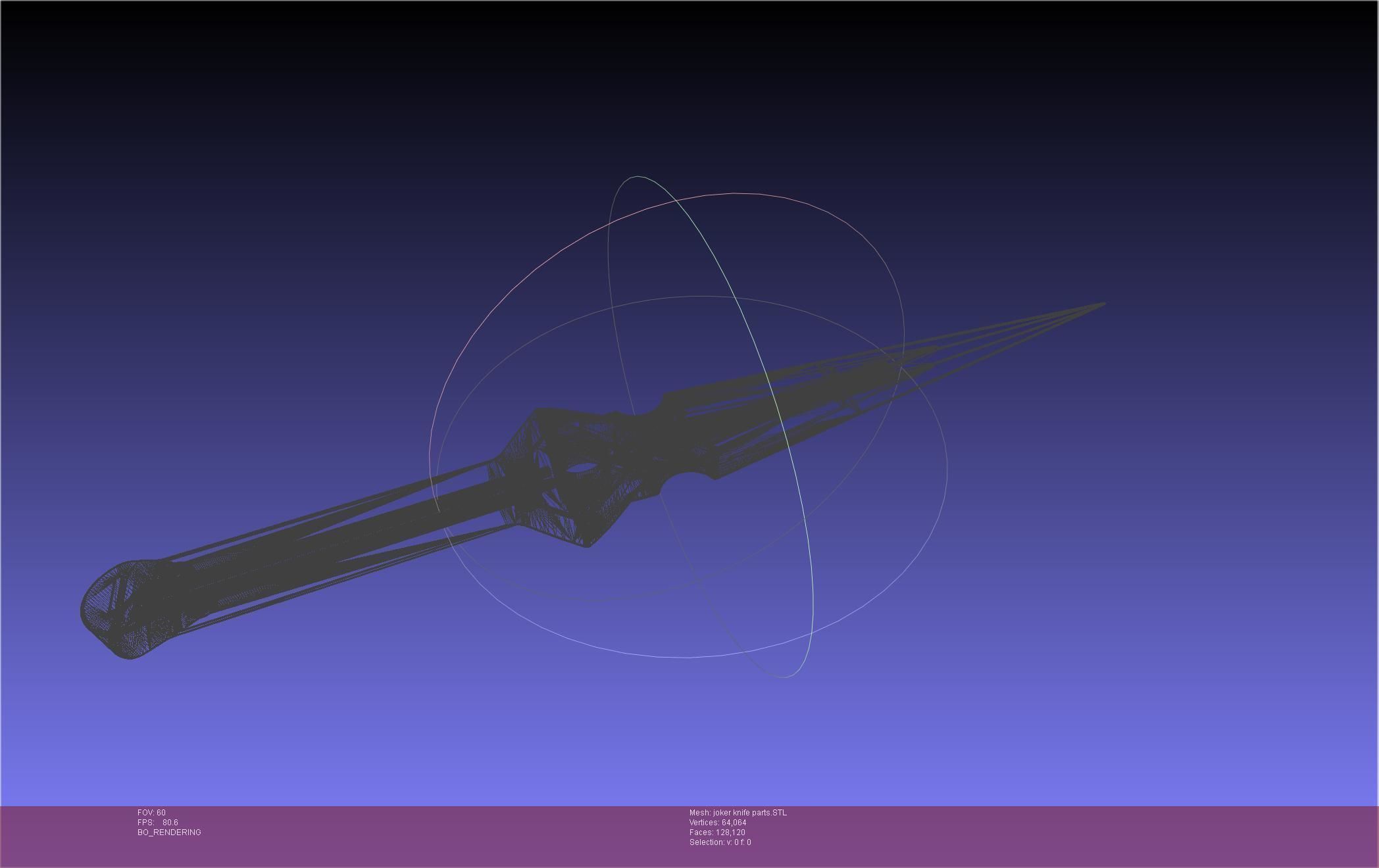 Persona 5 Joker Knife 3D print model_52