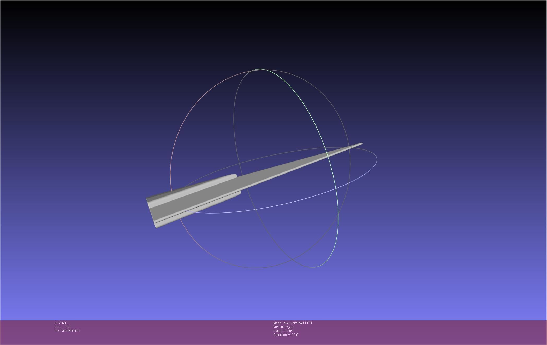 Persona 5 Joker Knife 3D print model_60