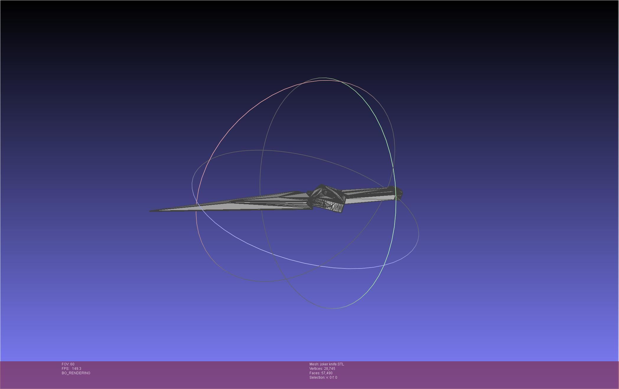 Persona 5 Joker Knife 3D print model_31