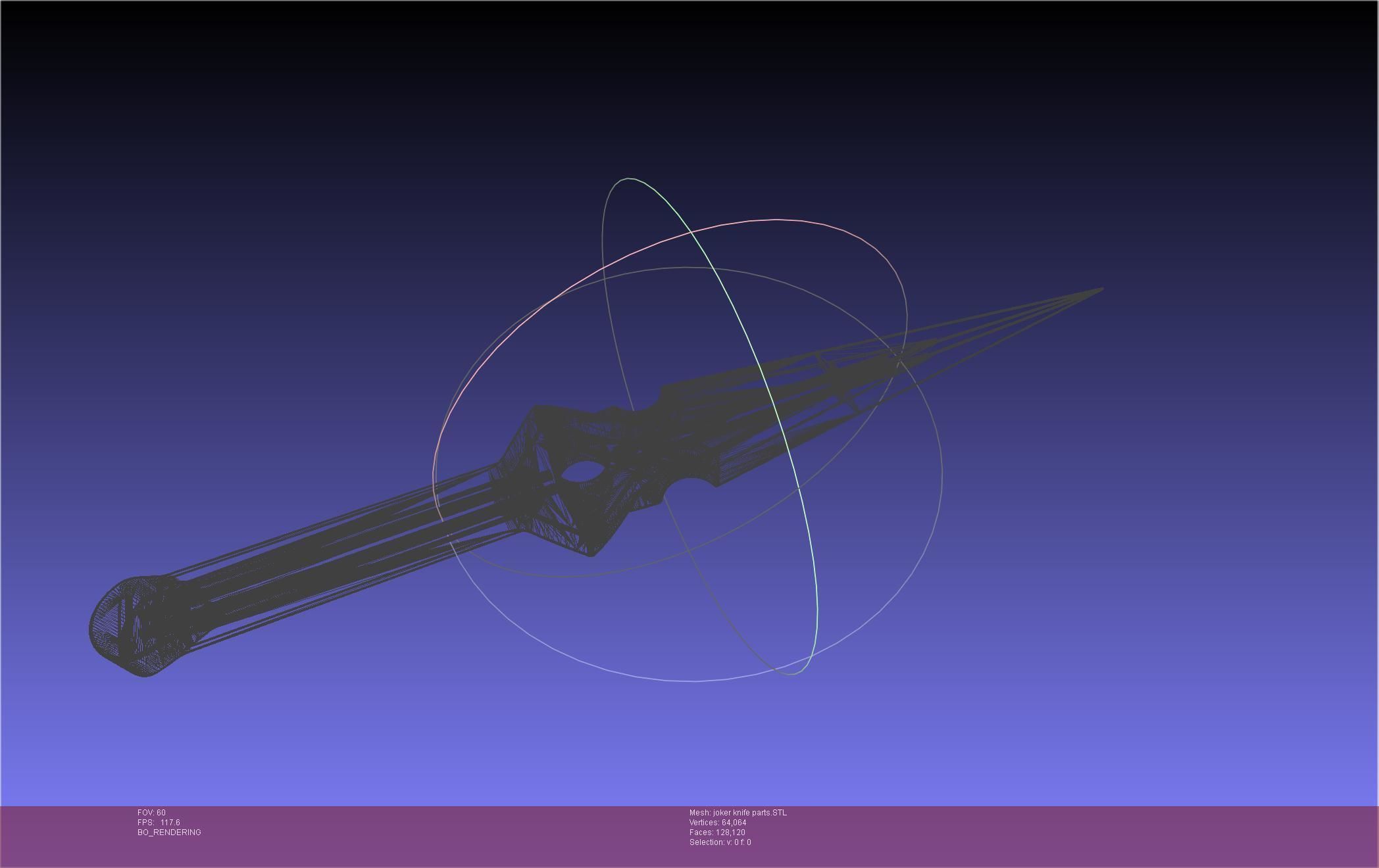 Persona 5 Joker Knife 3D print model_53