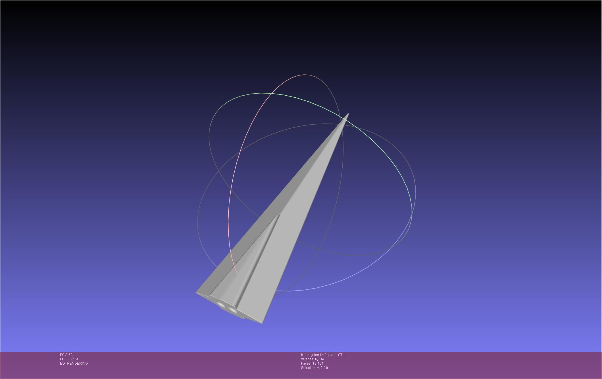 Persona 5 Joker Knife 3D print model_58