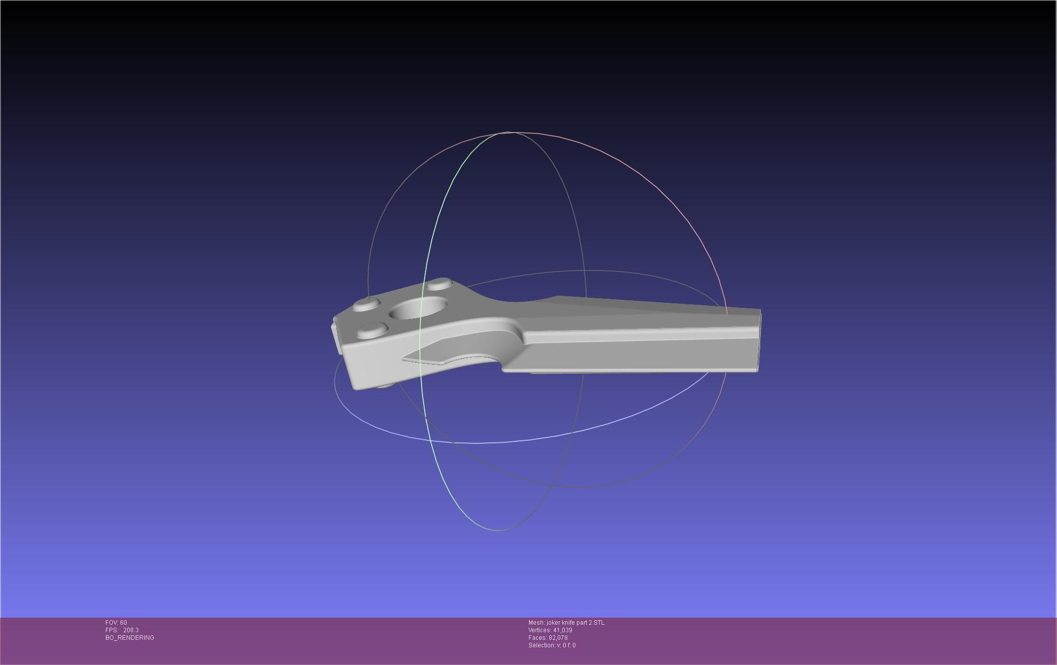 Persona 5 Joker Knife 3D print model_79