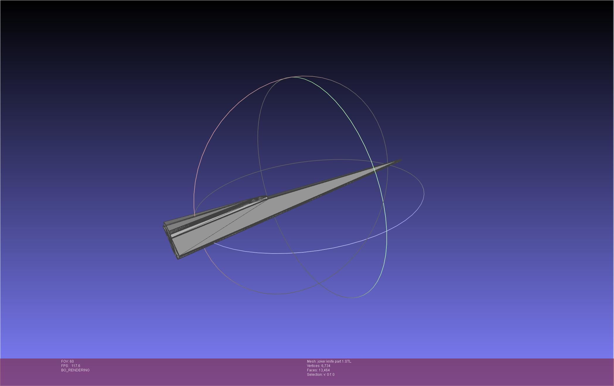 Persona 5 Joker Knife 3D print model_61