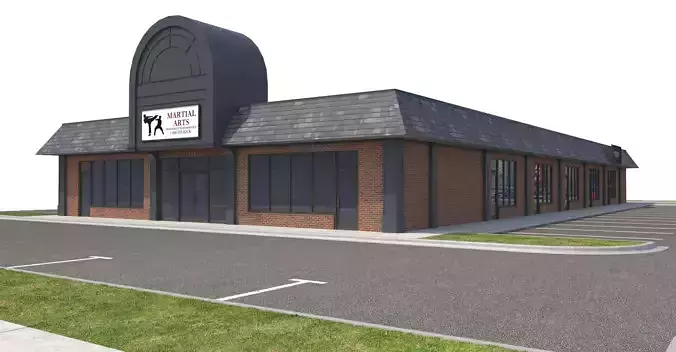 Retail-163 Retail Store 3D model