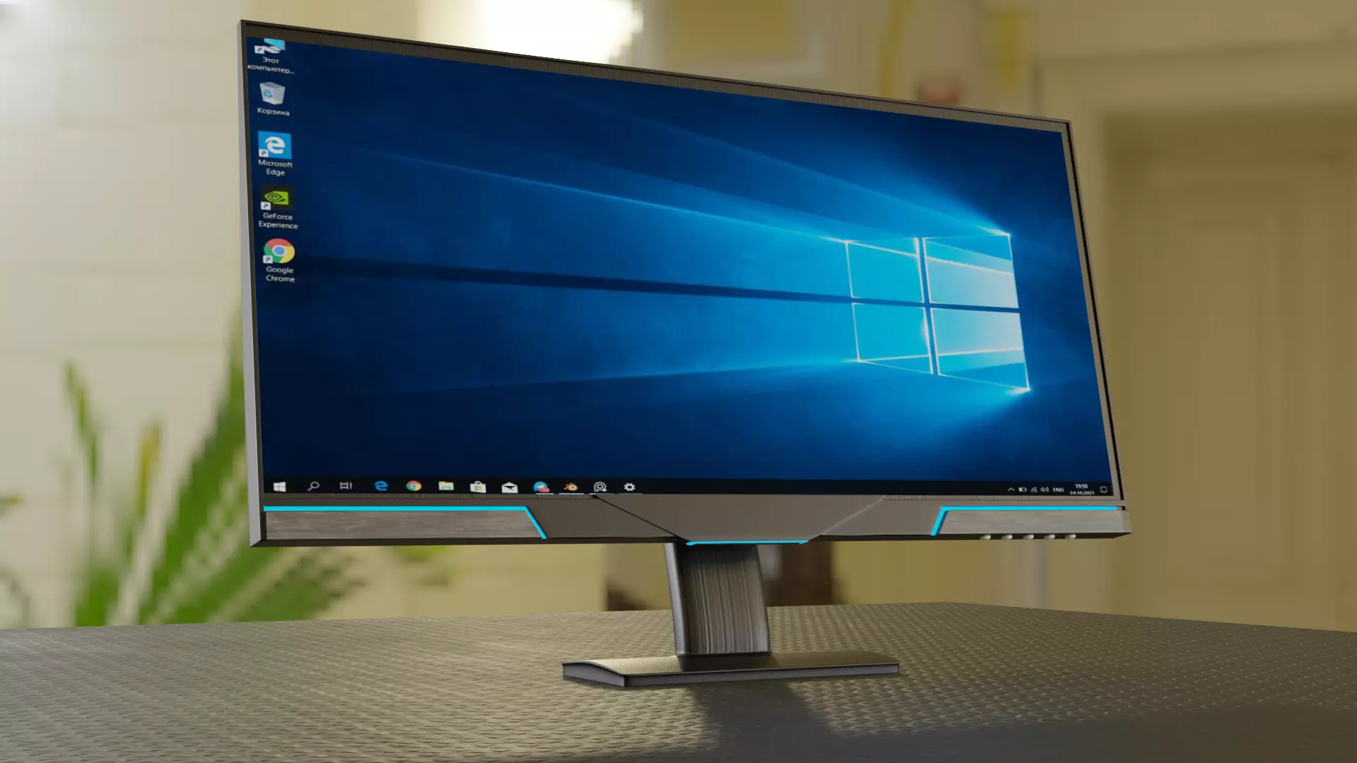 Monitor Hp 3D model_0