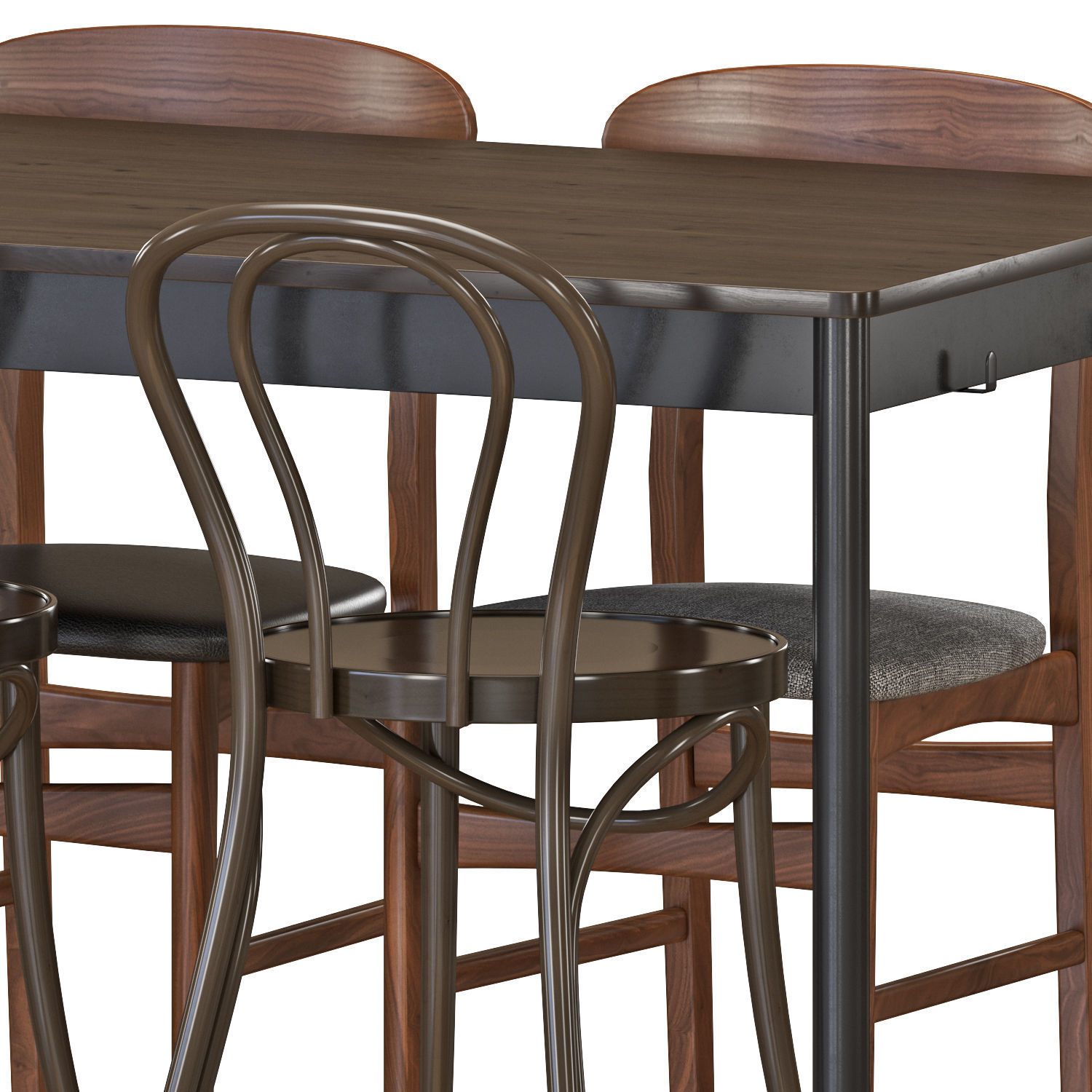 TOMMARYD table And GUNLEIF Chairs 3D model_5