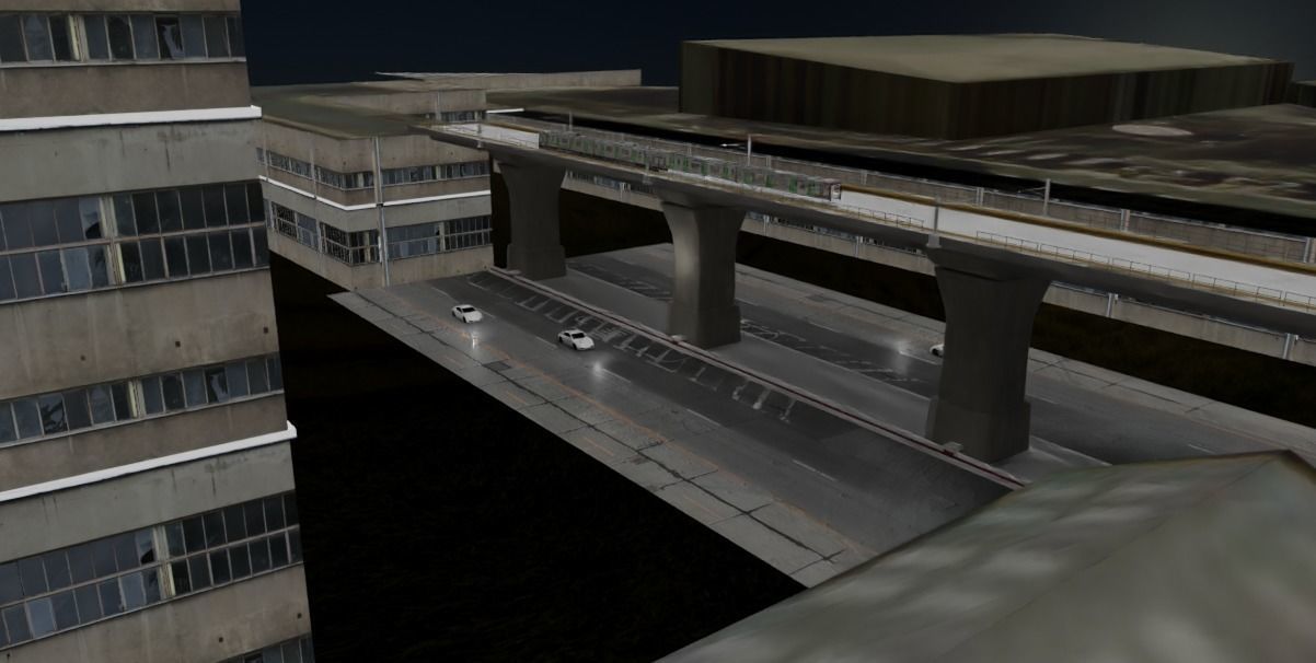 MRT Train Project 3D model_4