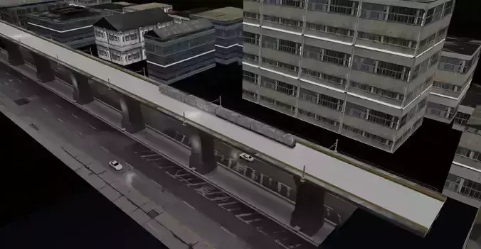 MRT Train Project 3D model