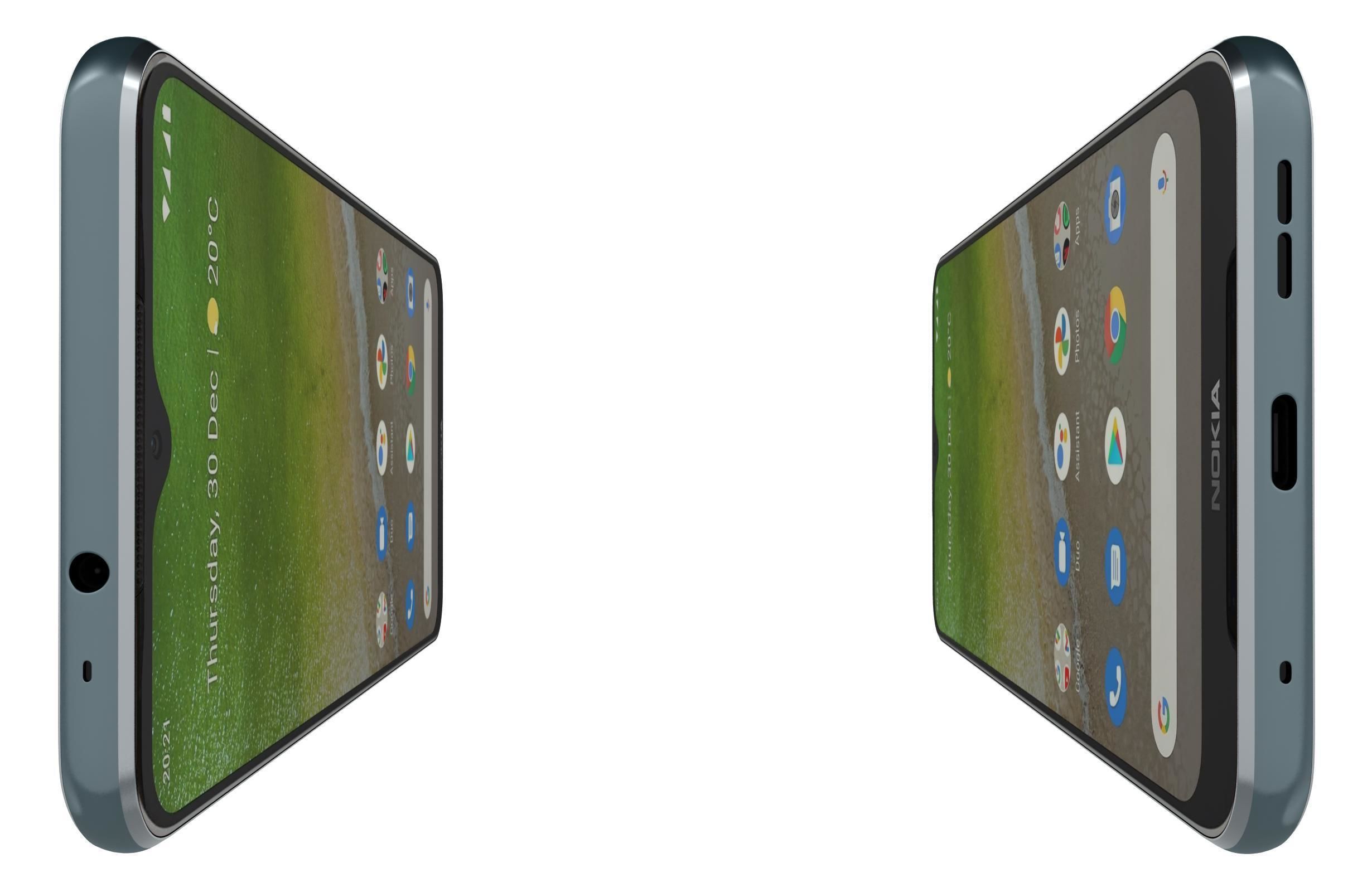 Nokia G50 5G Nordic Blue 3D model_9