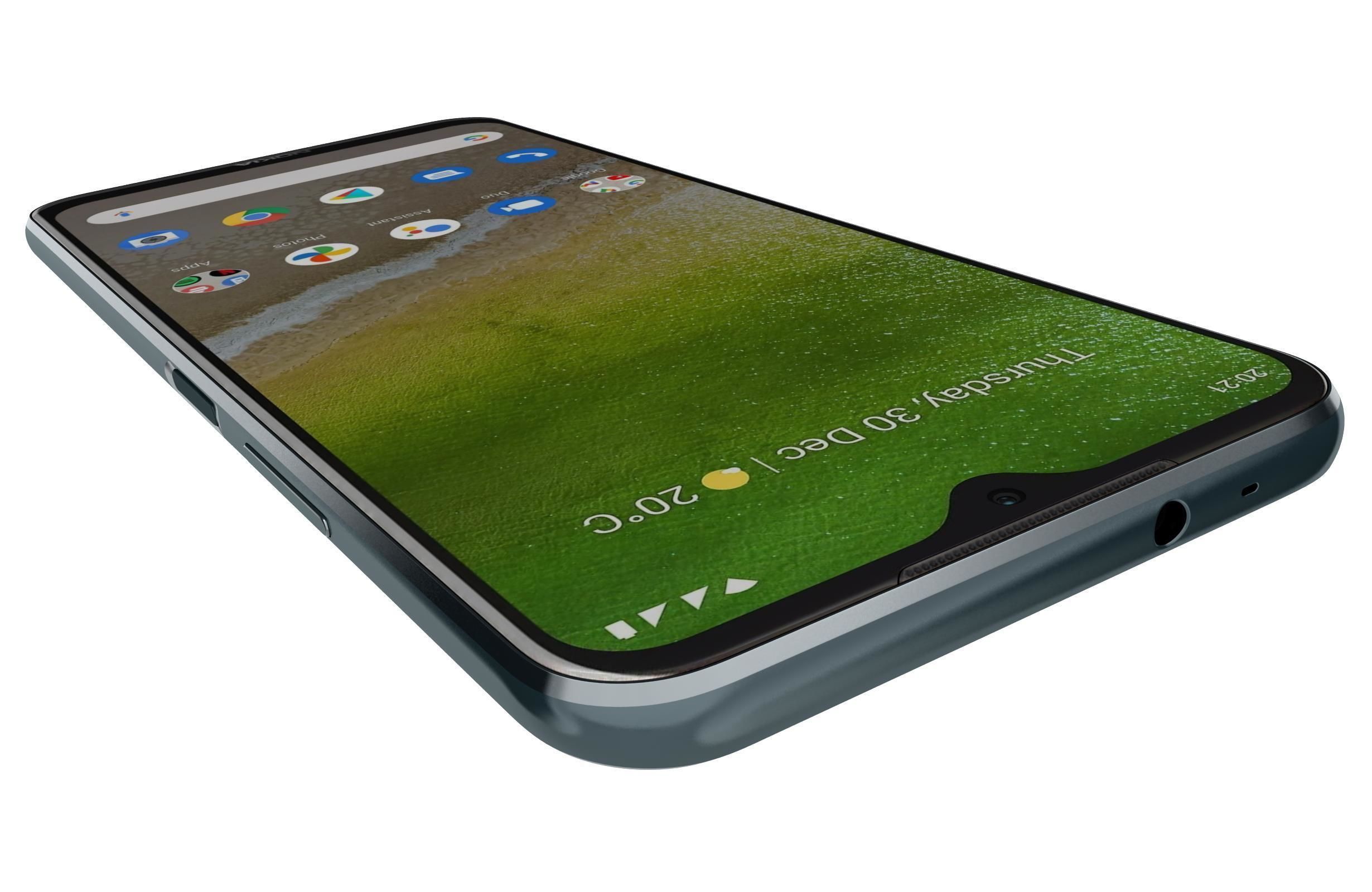 Nokia G50 5G Nordic Blue 3D model_13