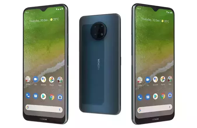 Nokia G50 5G Nordic Blue 3D model