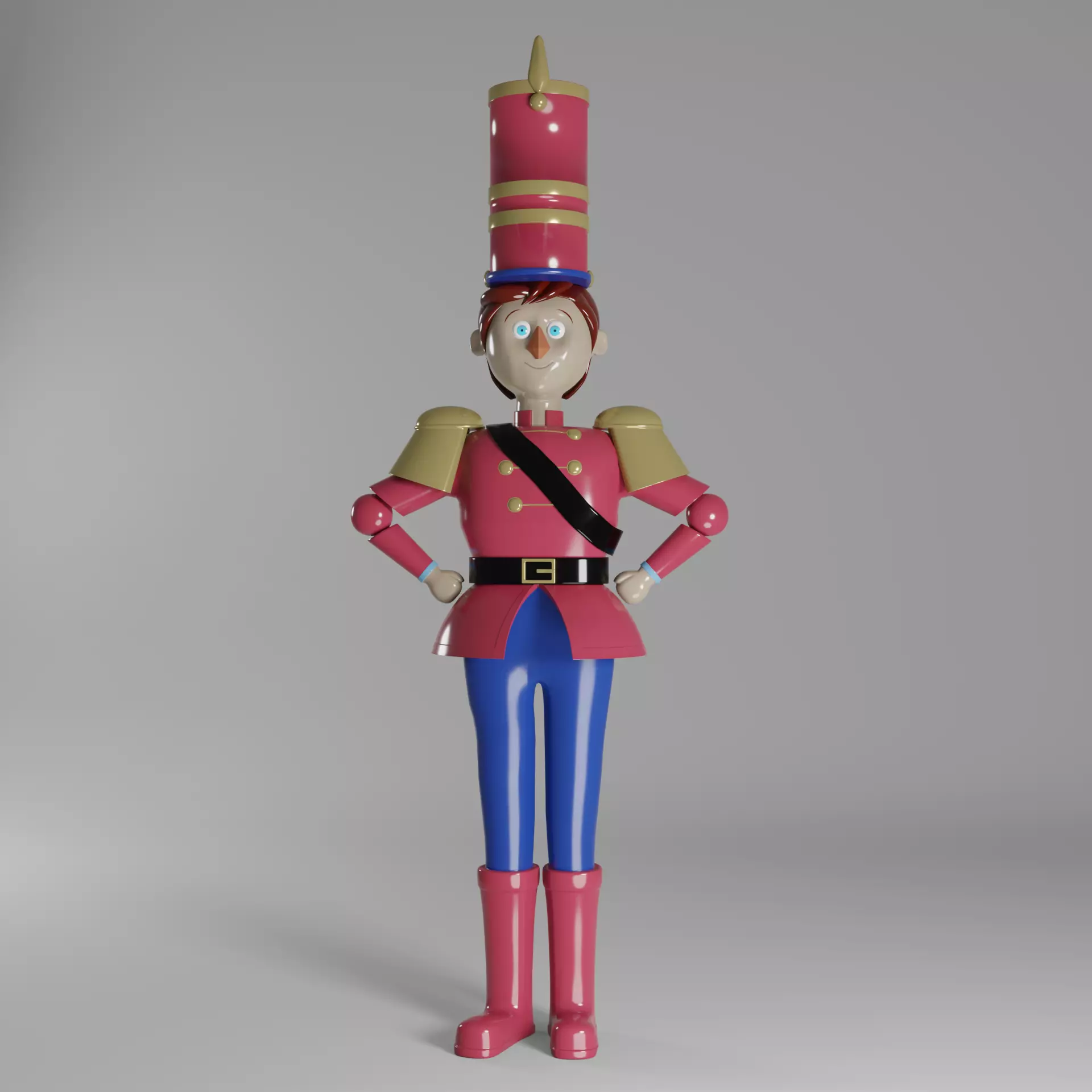 Nutcracker - Soldadinho Quebra- Nozes 3D model_0