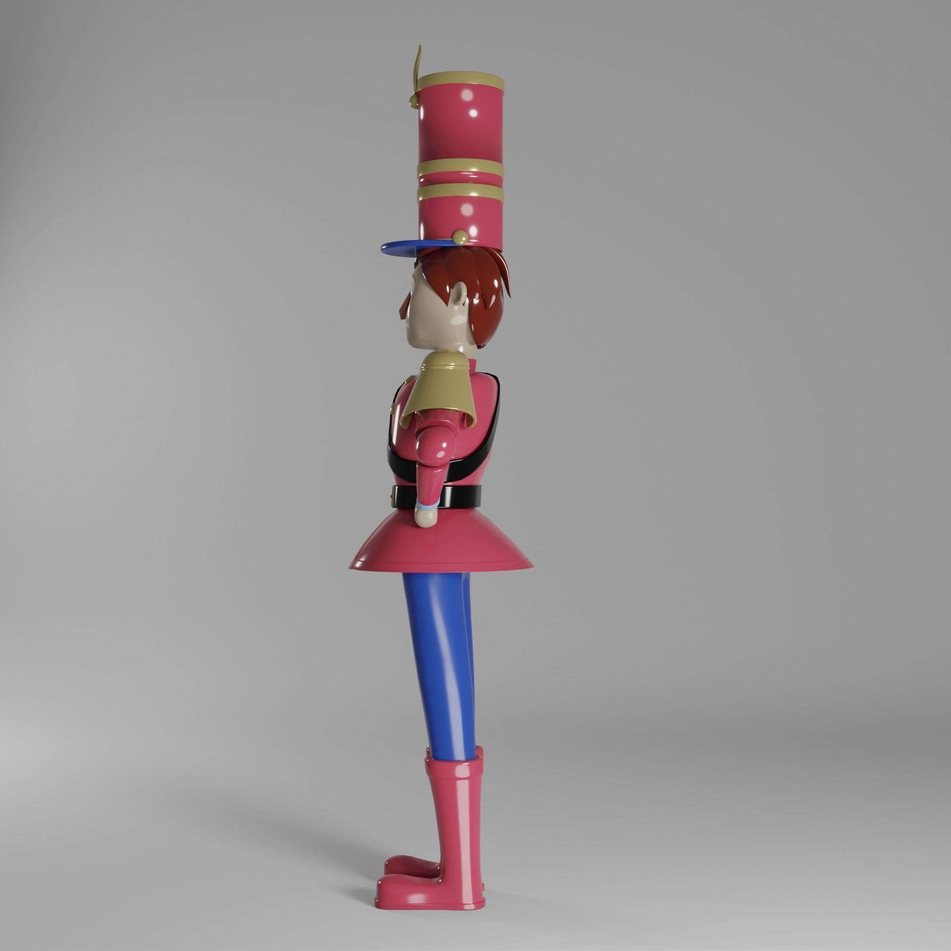 Nutcracker - Soldadinho Quebra- Nozes 3D model_3
