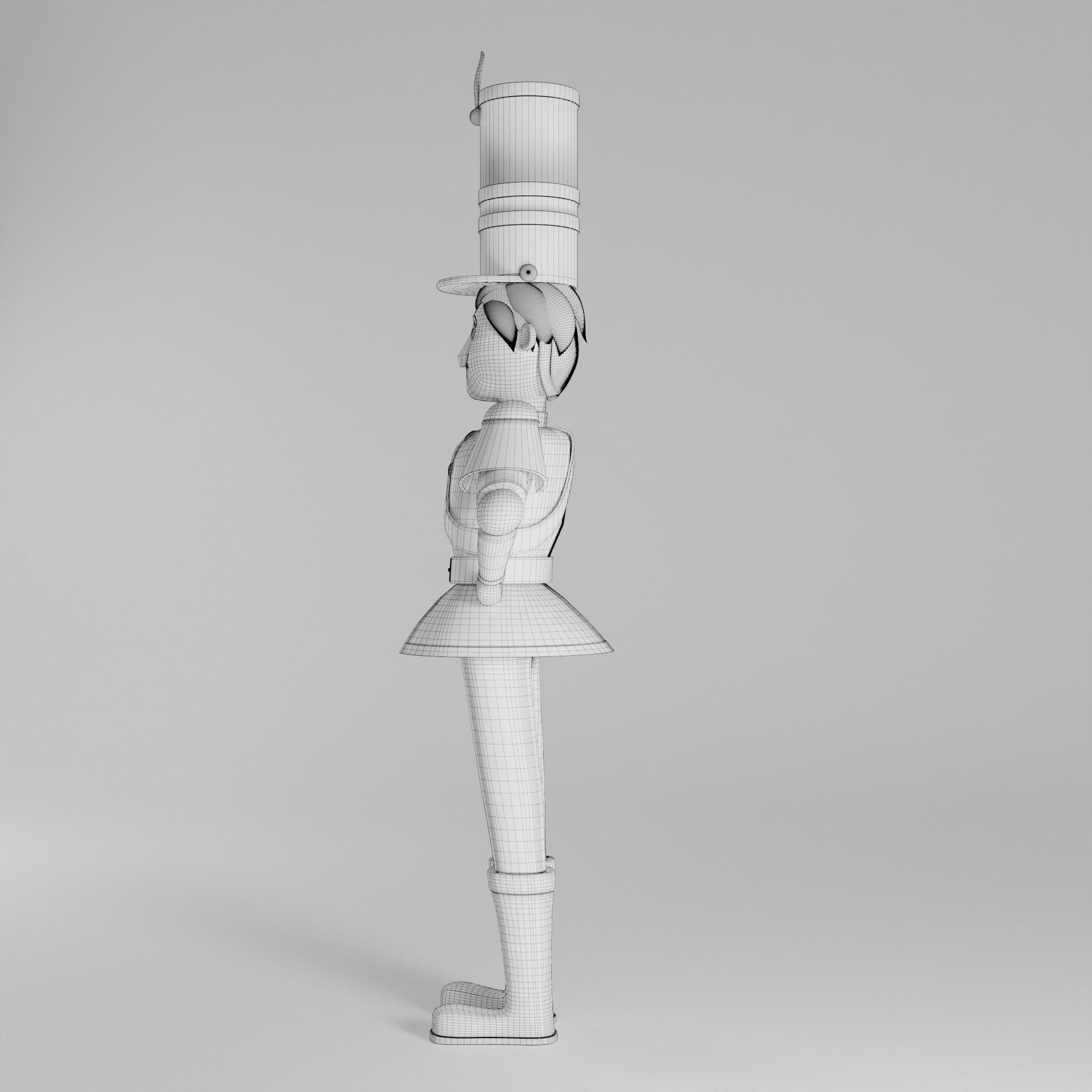 Nutcracker - Soldadinho Quebra- Nozes 3D model_8