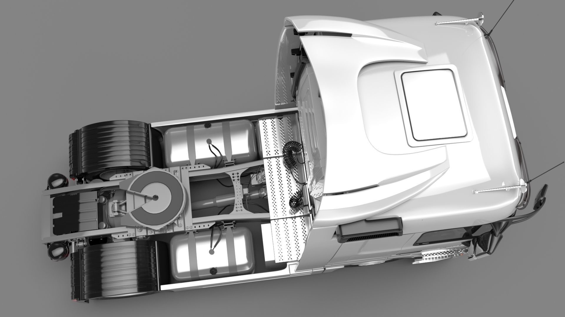 MercedesBenz-Actros 1848 3D model_5