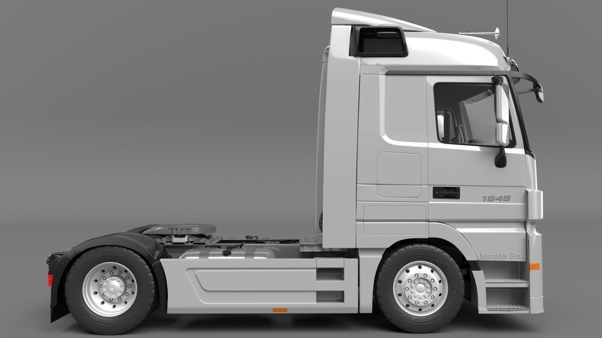 MercedesBenz-Actros 1848 3D model_2