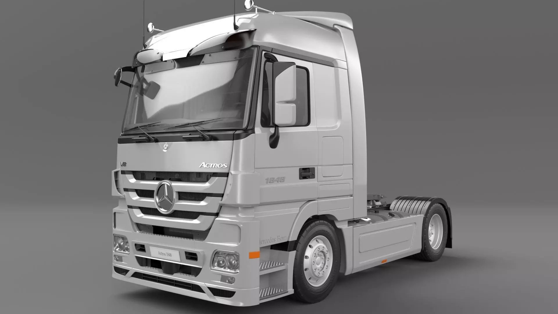 MercedesBenz-Actros 1848 3D model_0