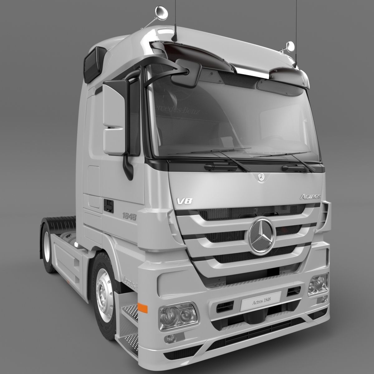 MercedesBenz-Actros 1848 3D model_9
