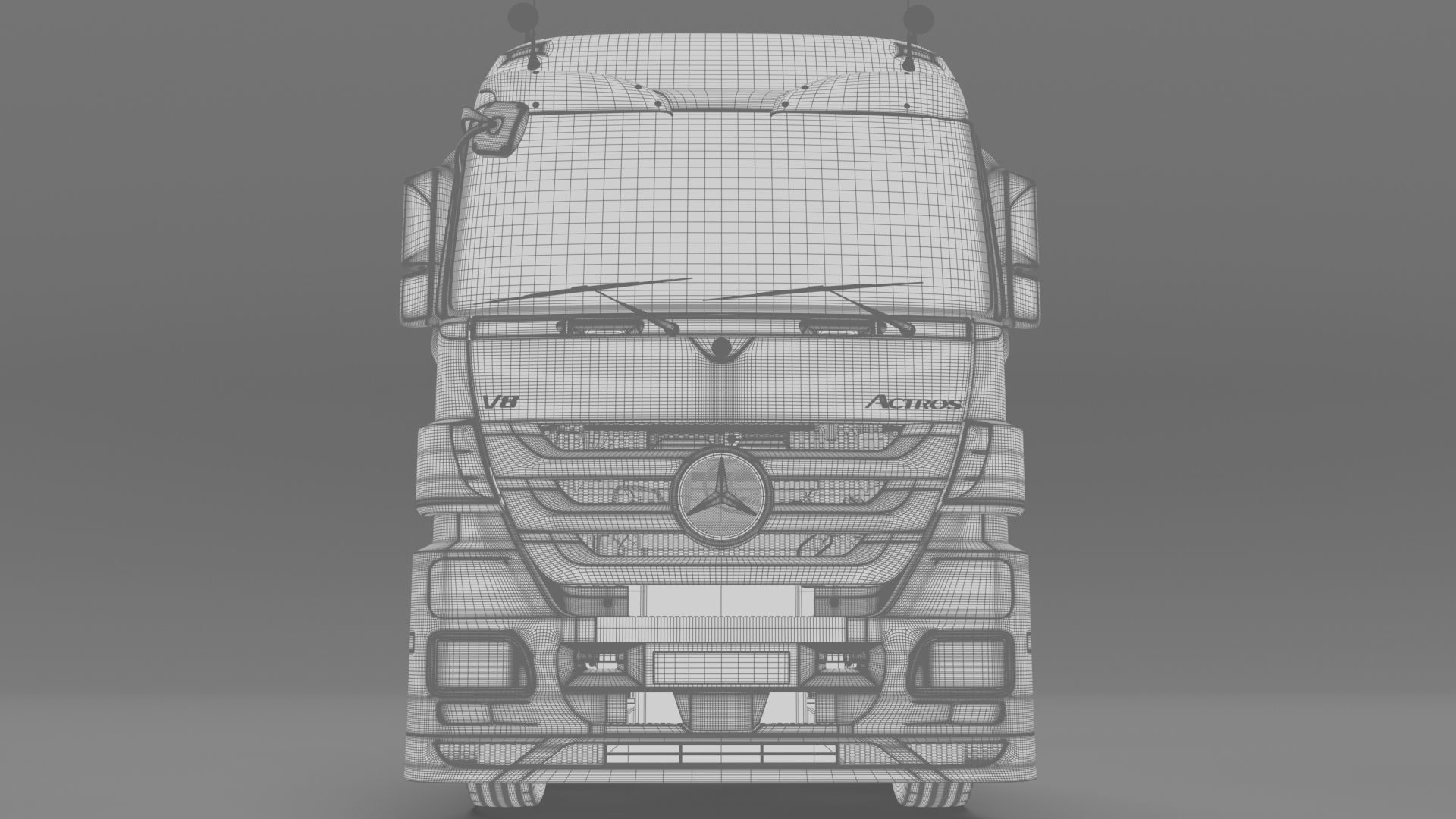 MercedesBenz-Actros 1848 3D model_10