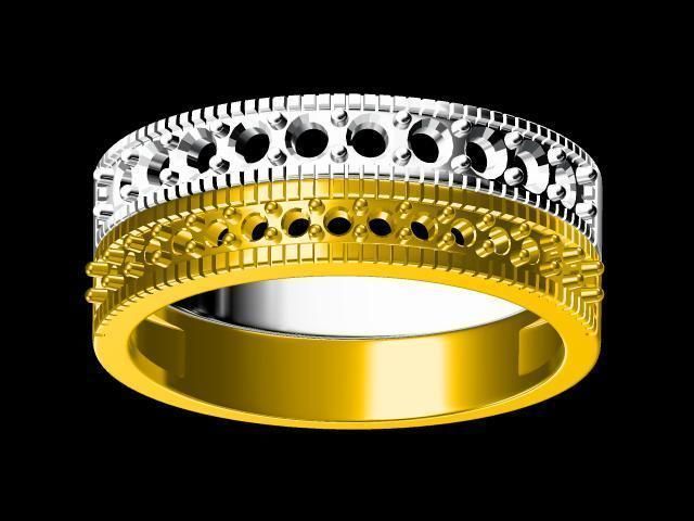 diamond ring 3D print model_20