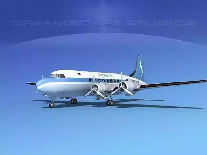 Douglas DC-4 Sabena Airlines 2