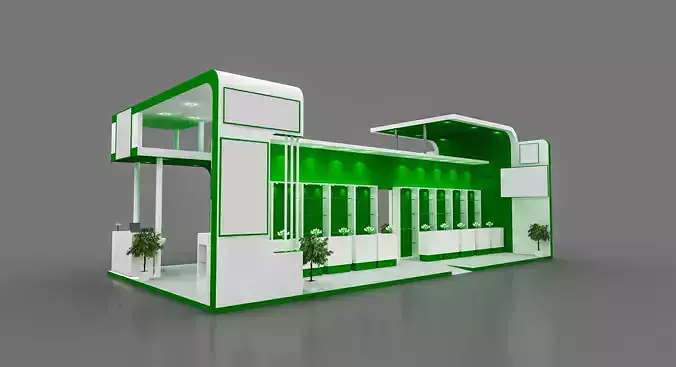 Exhibition Stand - long 