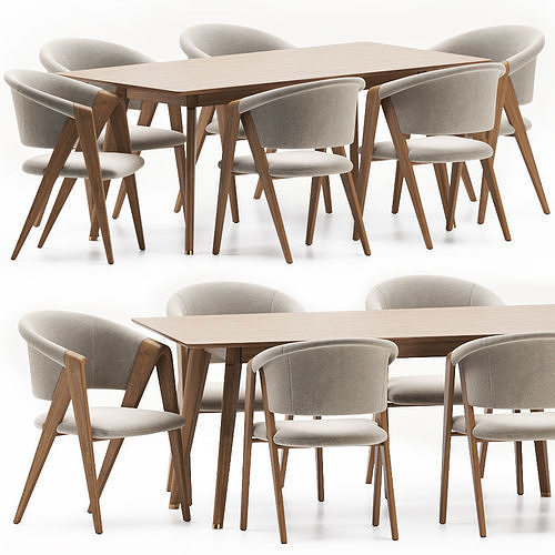 Dining Set 38 3D model