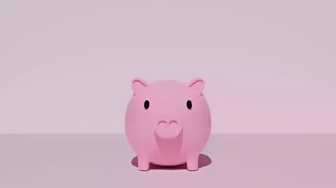 Piggy bank  3D model